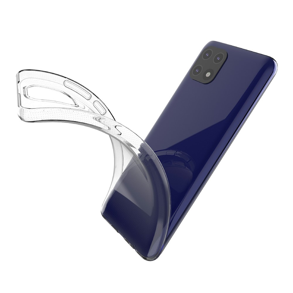 Clear Mobile Phone TPU Case Protective Cover for Samsung Galaxy A03 (166.5 x 75.98 x 9.14mm)-6