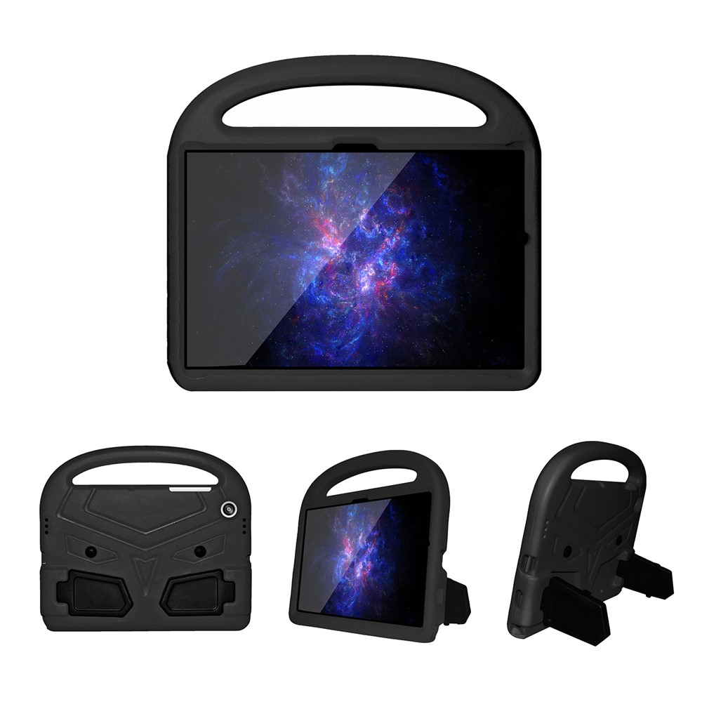 Portable Handle Bird Design Foldable Kickstand Anti-drop EVA Tablet Case Cover for Samsung Galaxy Tab A8 10.5 (2021) - Black-1