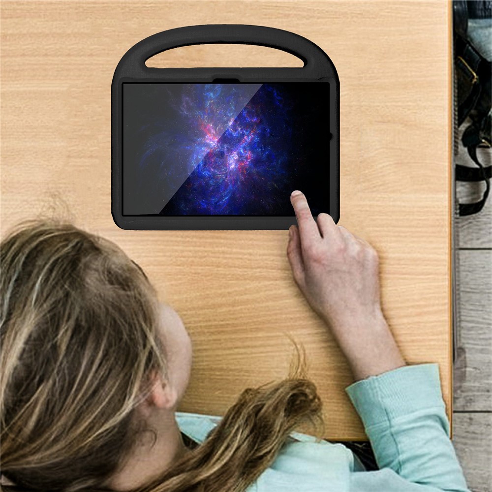 Portable Handle Bird Design Foldable Kickstand Anti-drop EVA Tablet Case Cover for Samsung Galaxy Tab A8 10.5 (2021) - Black-4