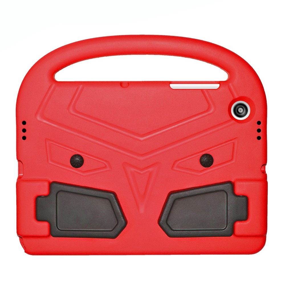 Portable Handle Bird Design Foldable Kickstand Anti-drop EVA Tablet Case Cover for Samsung Galaxy Tab A8 10.5 (2021) - Red-9