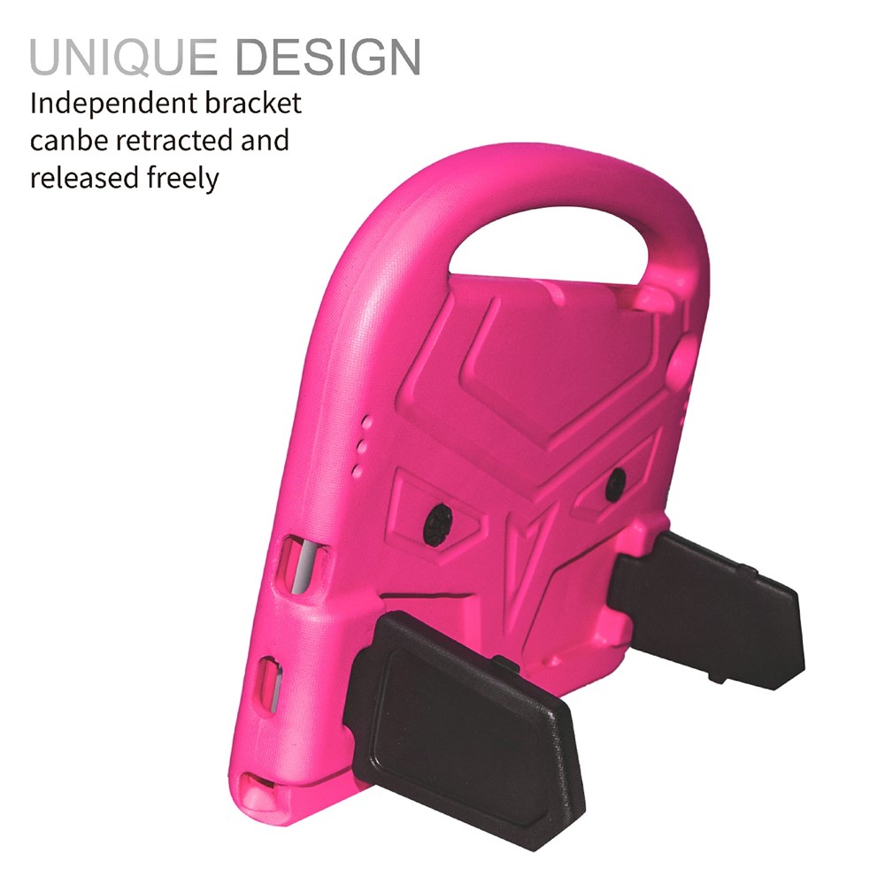 Portable Handle Bird Design Foldable Kickstand Anti-drop EVA Tablet Case Cover for Samsung Galaxy Tab A8 10.5 (2021) - Rose-6