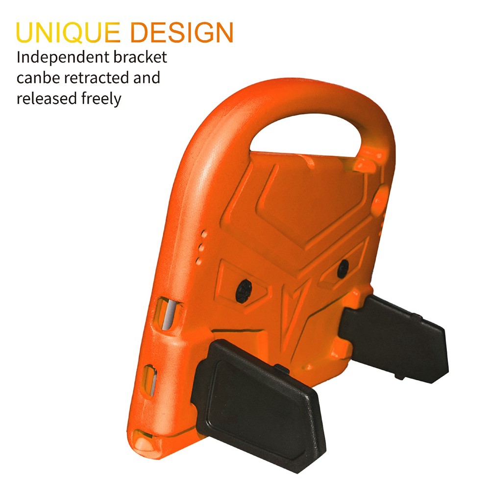 Portable Handle Bird Design Foldable Kickstand Anti-drop EVA Tablet Case Cover for Samsung Galaxy Tab A8 10.5 (2021) - Orange-6
