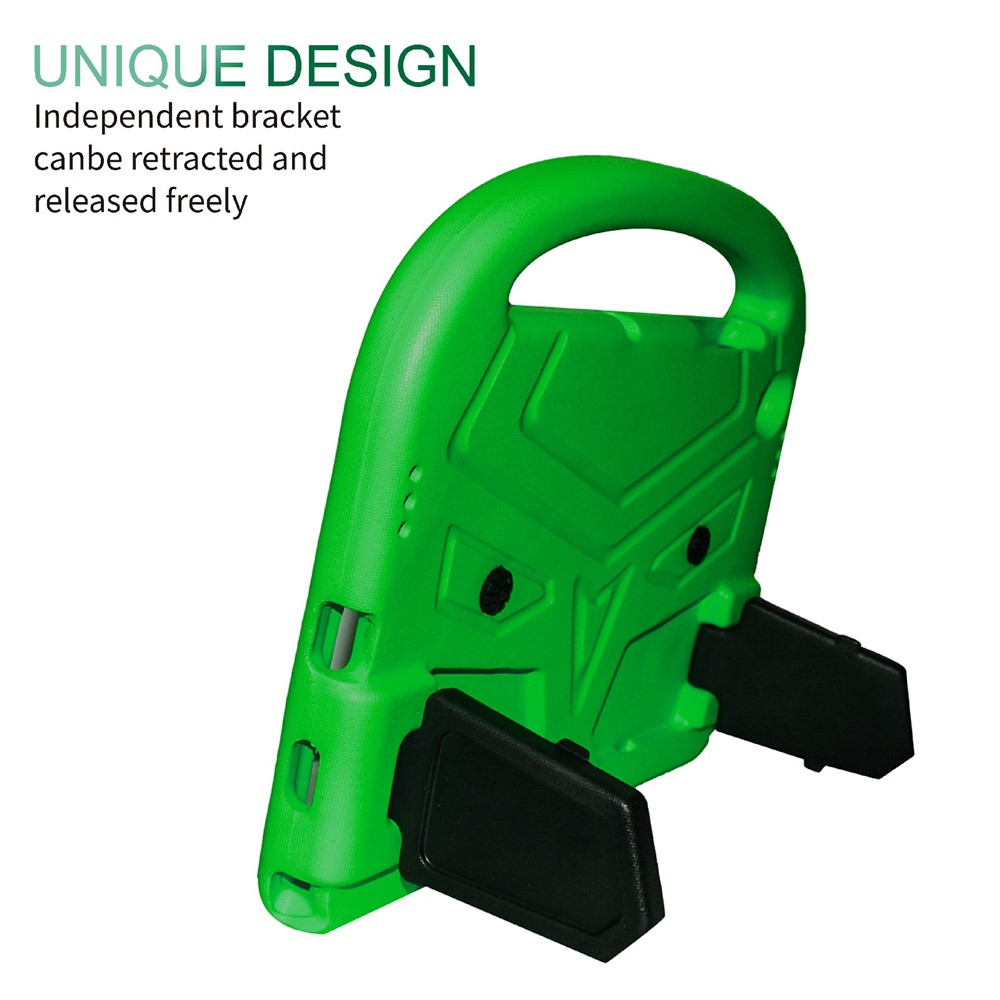 Portable Handle Bird Design Foldable Kickstand Anti-drop EVA Tablet Case Cover for Samsung Galaxy Tab A8 10.5 (2021) - Green-6