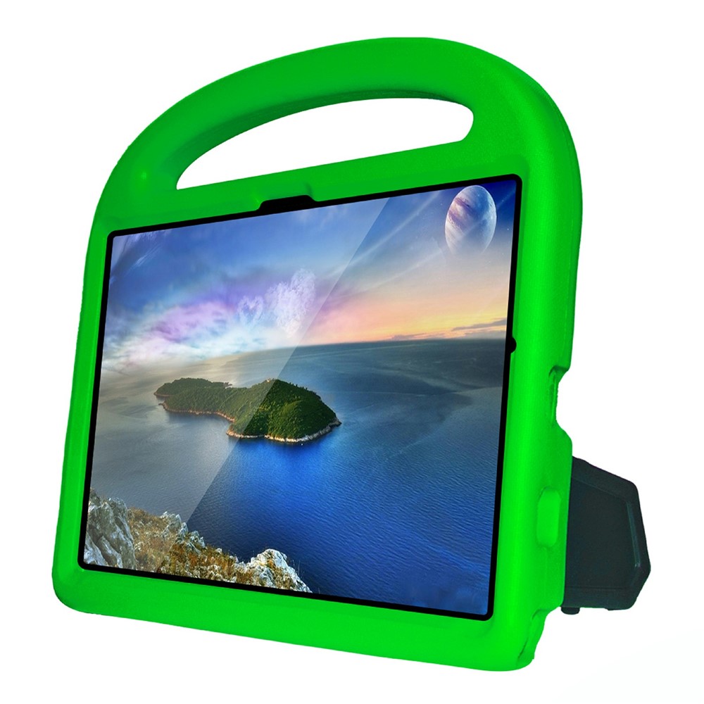Portable Handle Bird Design Foldable Kickstand Anti-drop EVA Tablet Case Cover for Samsung Galaxy Tab A8 10.5 (2021) - Green-8