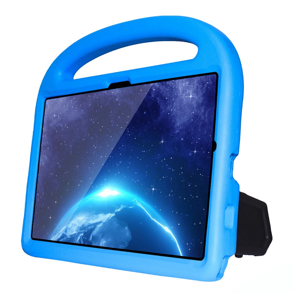Portable Handle Bird Design Foldable Kickstand Anti-drop EVA Tablet Case Cover for Samsung Galaxy Tab A8 10.5 (2021) - Blue-8