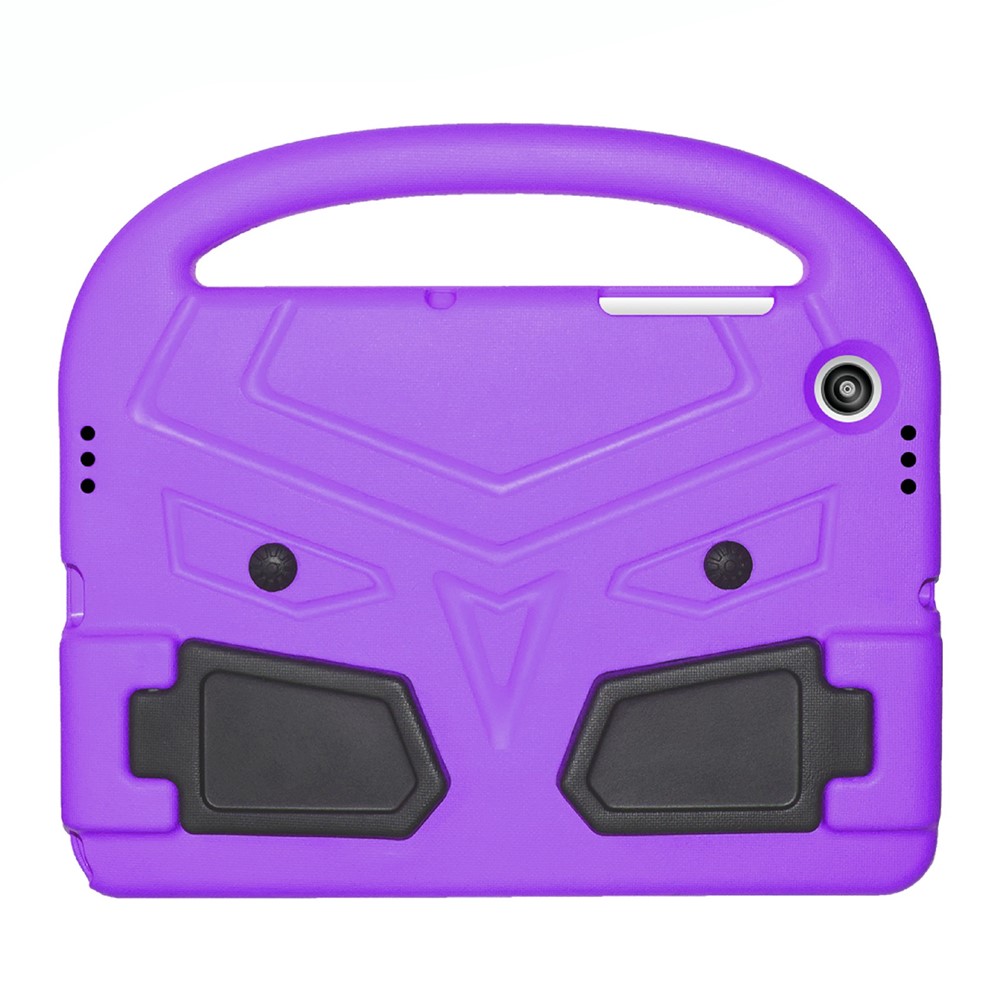 Portable Handle Bird Design Foldable Kickstand Anti-drop EVA Tablet Case Cover for Samsung Galaxy Tab A8 10.5 (2021) - Purple-9