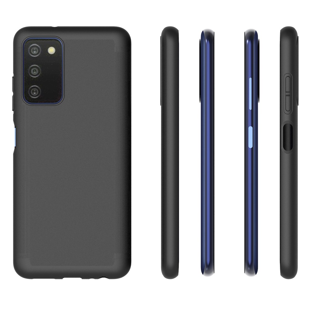 10Pcs/Pack Double-sided Matte Phone Case for Samsung Galaxy A03s 4G (166.5 x 75.98 x 9.14mm), Soft TPU Slim Cover-6