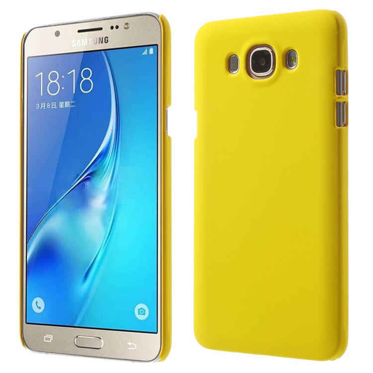 

Rubberized PC Case Protector for Samsung Galaxy J7 (2016) SM-J710 - Yellow