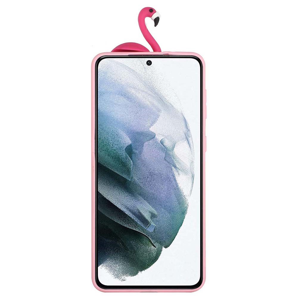 For Samsung Galaxy S22+ 5G 3D Pattern Design TPU + PVC Anti-scratch Phone Case Cover - Bird-3
