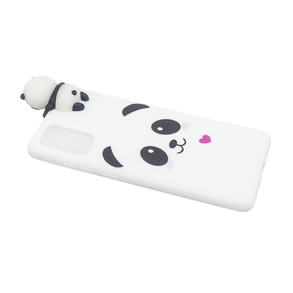 For Samsung Galaxy A53 5G Cute Cartoon 3D Animal Character Case SZ Pattern Printing TPU + PVC Protective Cover - Lovely Panda-4