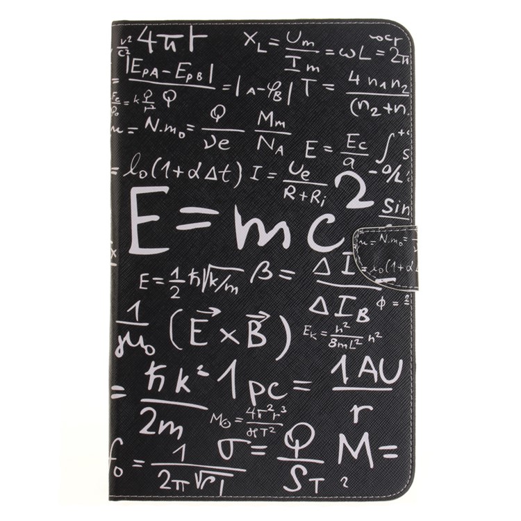 Funda de cuero para Samsung Tab A 10.1(2016) T580 - masa-ecuación de energía-2