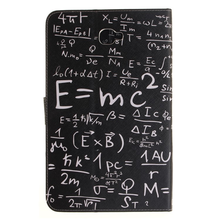 Funda de cuero para Samsung Tab A 10.1(2016) T580 - masa-ecuación de energía-3