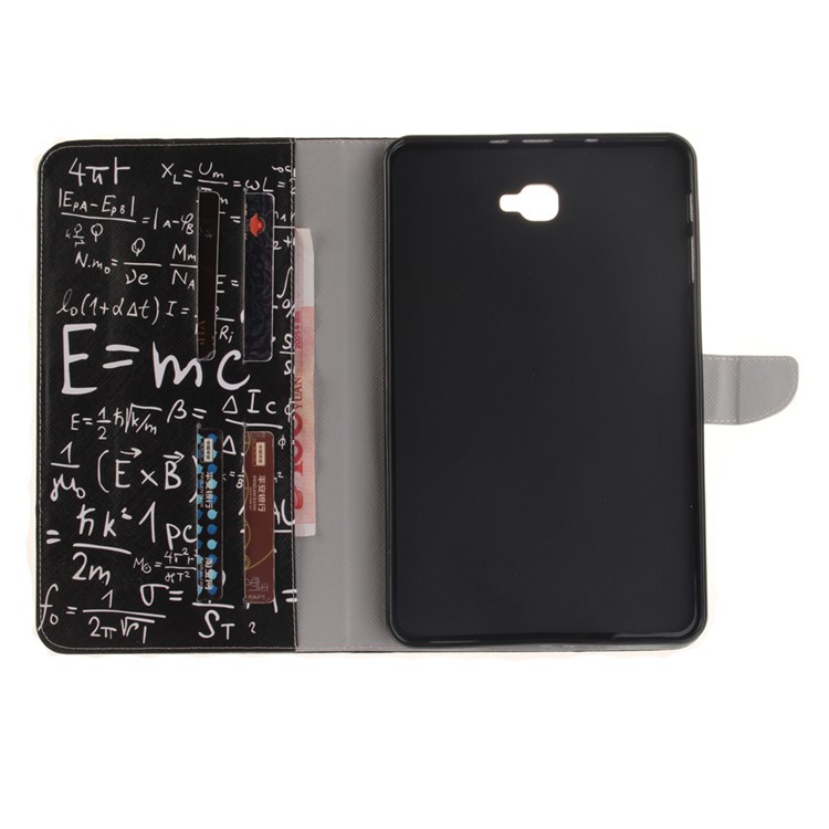 Funda de cuero para Samsung Tab A 10.1(2016) T580 - masa-ecuación de energía-9