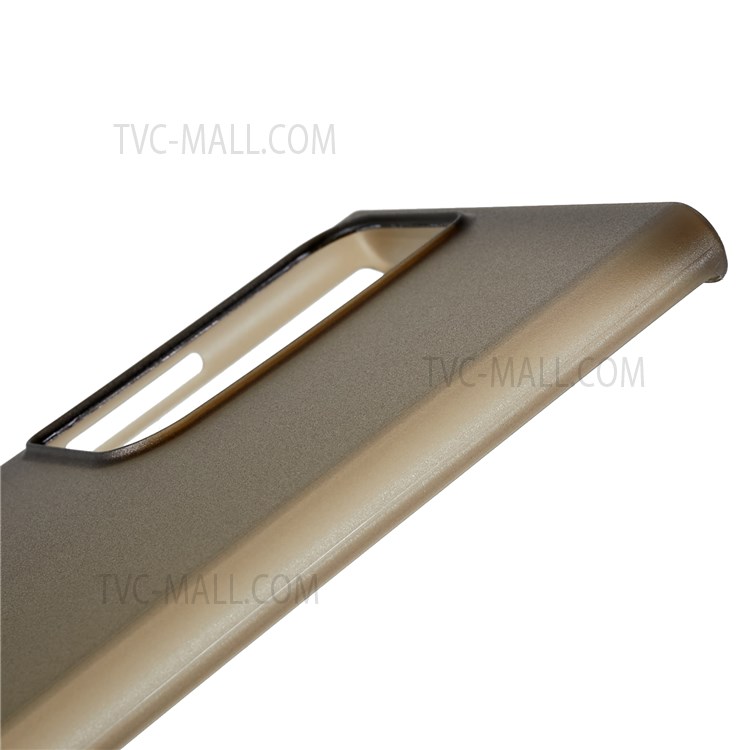 BENKS Ultra-Thin PP Phone Case for Samsung Galaxy S22 Ultra 5G, Matte Finish Coating Lightweight Back Cover - Transparent Black-8