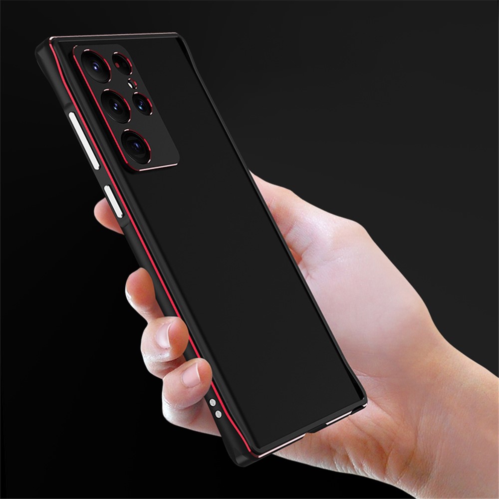 Wholesale For Samsung Galaxy S22 Ultra 5G Precise Cutout Metal Bumper