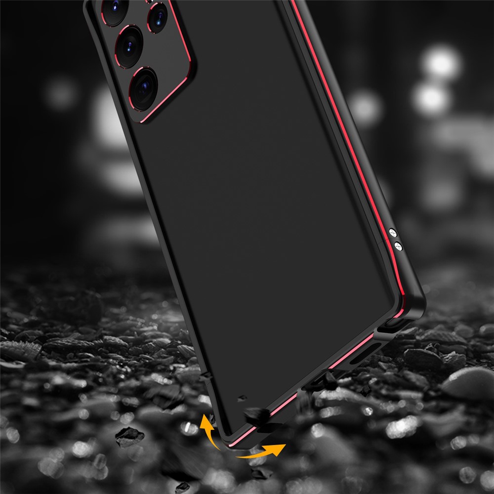 Wholesale For Samsung Galaxy S22 Ultra 5G Precise Cutout Metal Bumper