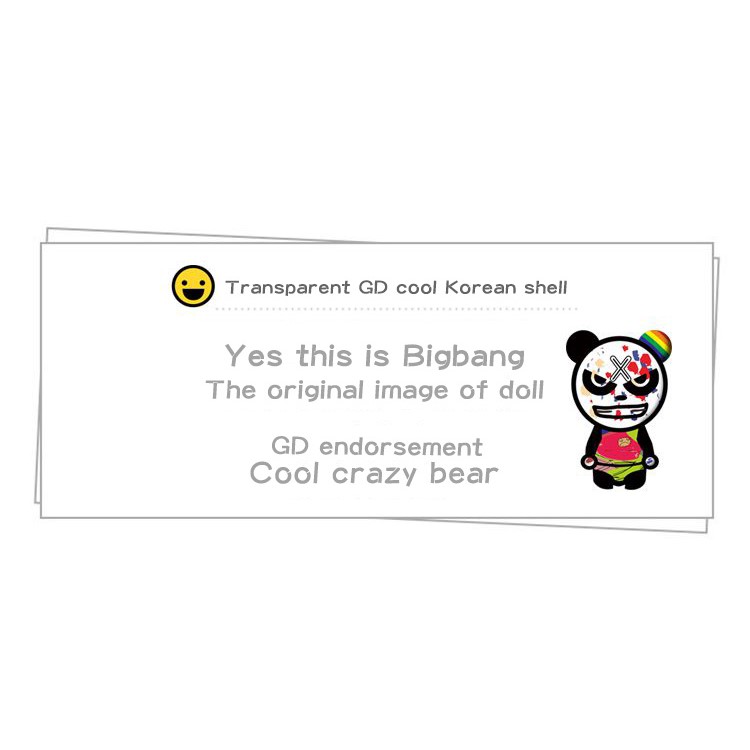 3D GD Cool Bear Soft TPU IMD Case for Samsung Galaxy J5 (2016) - Black / White-1