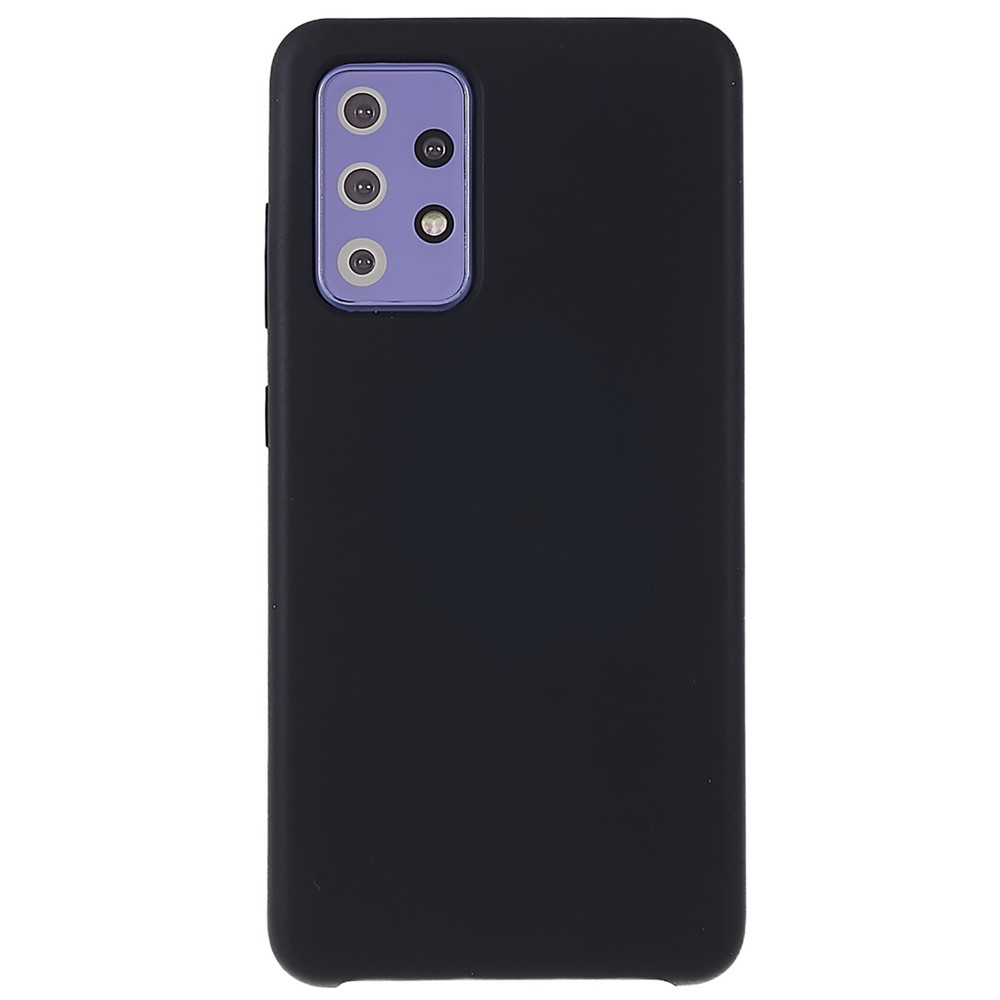 For Samsung Galaxy A52 4G/5G/A52s 5G Protective Slim Case Silicone Phone Cover Shockproof Phone Protector - Black-2