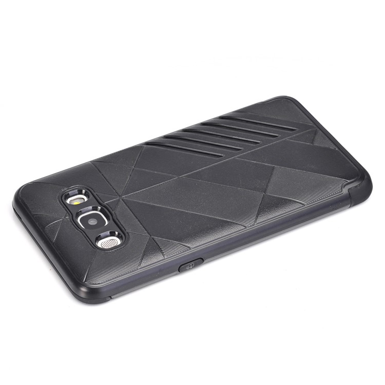 Armor 2-in-1 PC + TPU Back Cover for Samsung Galaxy J5 (2016) SM-J510 - Black-1