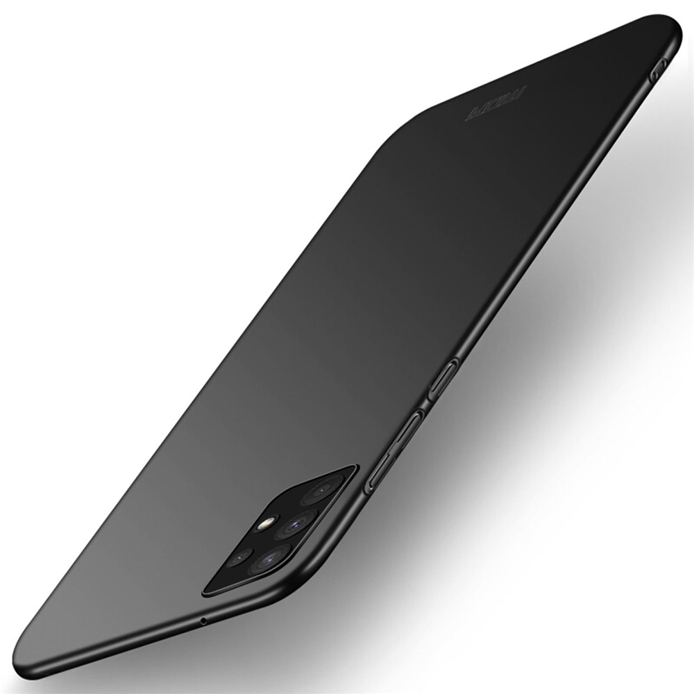 MOFI JK PC Series-1 Shield for Samsung Galaxy A32 4G (EU Version) Matte Surface Ultra Slim Phone Case Anti-drop Hard PC Back Cover with Strap - Black-1