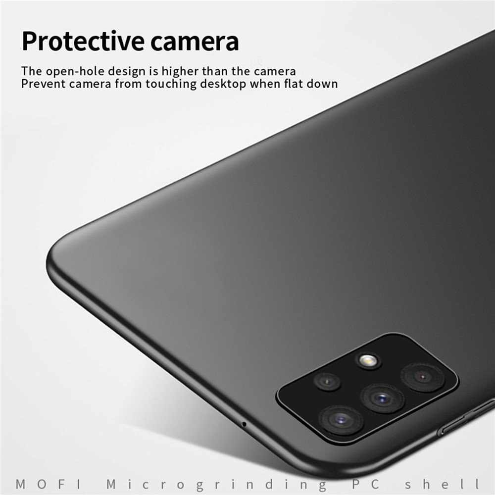 MOFI JK PC Series-1 Shield for Samsung Galaxy A32 4G (EU Version) Matte Surface Ultra Slim Phone Case Anti-drop Hard PC Back Cover with Strap - Black-5