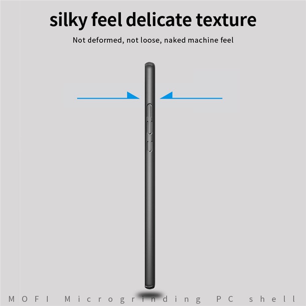 MOFI JK PC Series-1 Shield for Samsung Galaxy A32 4G (EU Version) Matte Surface Ultra Slim Phone Case Anti-drop Hard PC Back Cover with Strap - Black-9