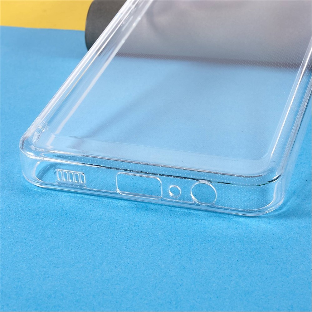 For Samsung Galaxy A02 (EU Version) Space Series Phone Case Transparent TPU Thickened Precise Cutout Protector Cover-4