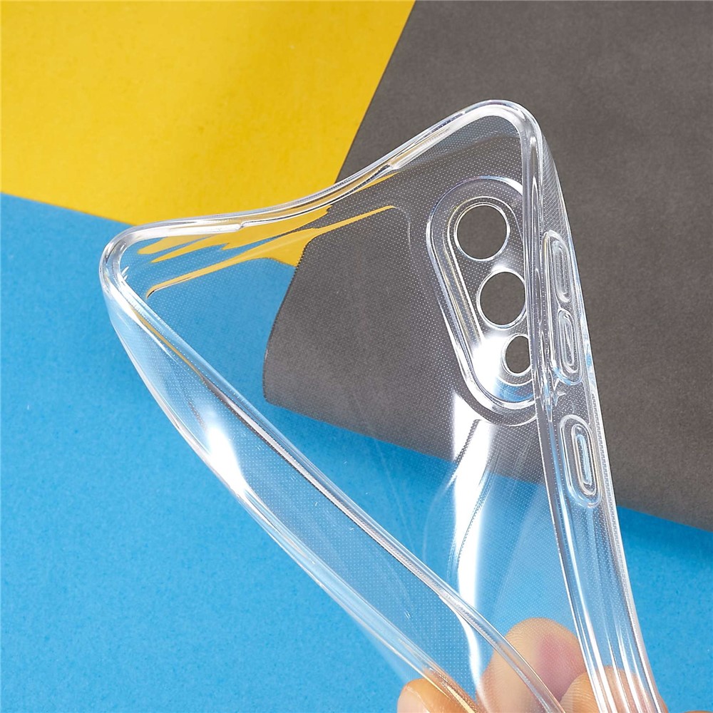 For Samsung Galaxy A02 (EU Version) Space Series Phone Case Transparent TPU Thickened Precise Cutout Protector Cover-7