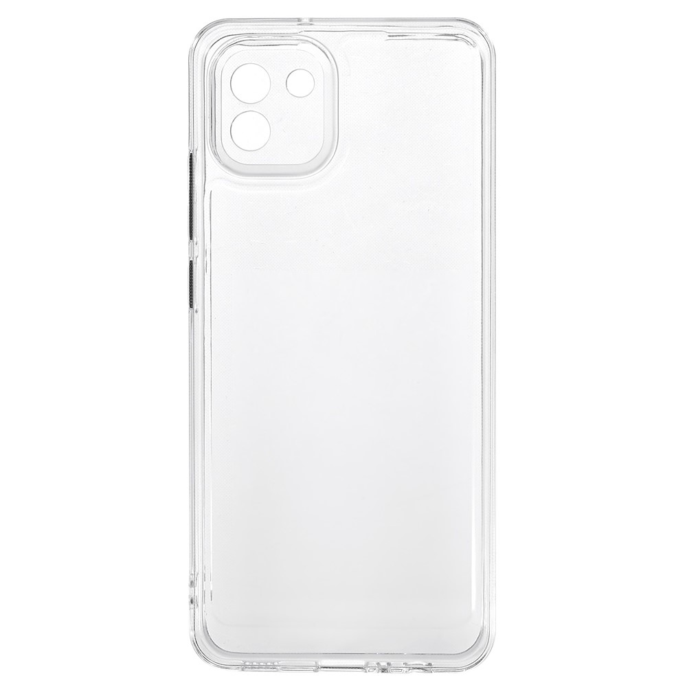 For Samsung Galaxy A03 (164.2 x 75.9 x 9.1mm) Space Series Clear Phone Case TPU Thickened Precise Cutout Protector Cover-1