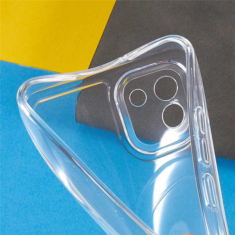 For Samsung Galaxy A03 (164.2 x 75.9 x 9.1mm) Space Series Clear Phone Case TPU Thickened Precise Cutout Protector Cover-7