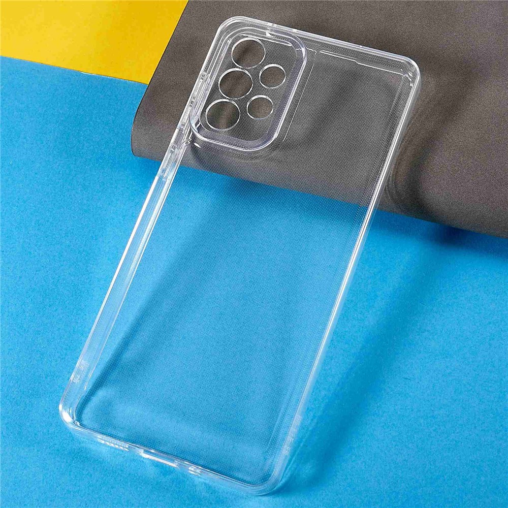 Space Series for Samsung Galaxy A73 5G Thickened Transparent Precise Cutout TPU Phone Case Anti-drop Bumper Phone Accessory-2