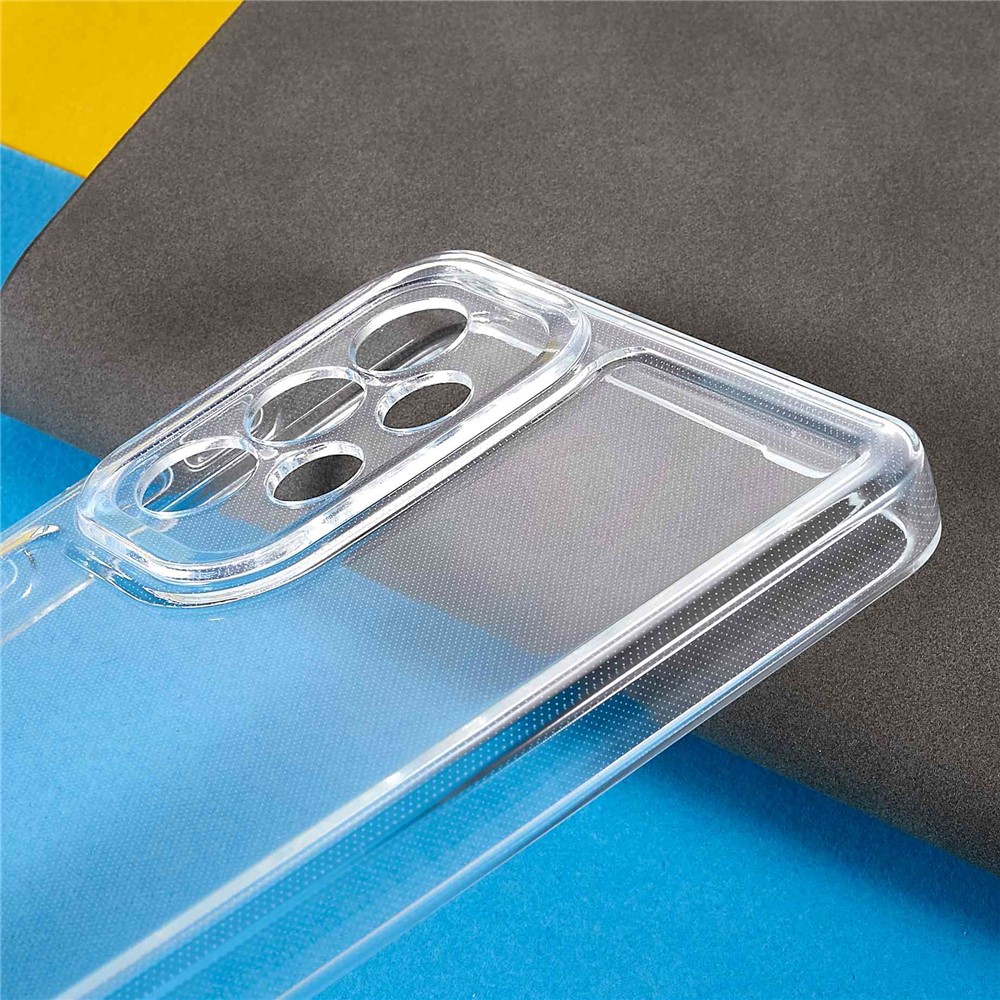 Space Series for Samsung Galaxy A73 5G Thickened Transparent Precise Cutout TPU Phone Case Anti-drop Bumper Phone Accessory-6