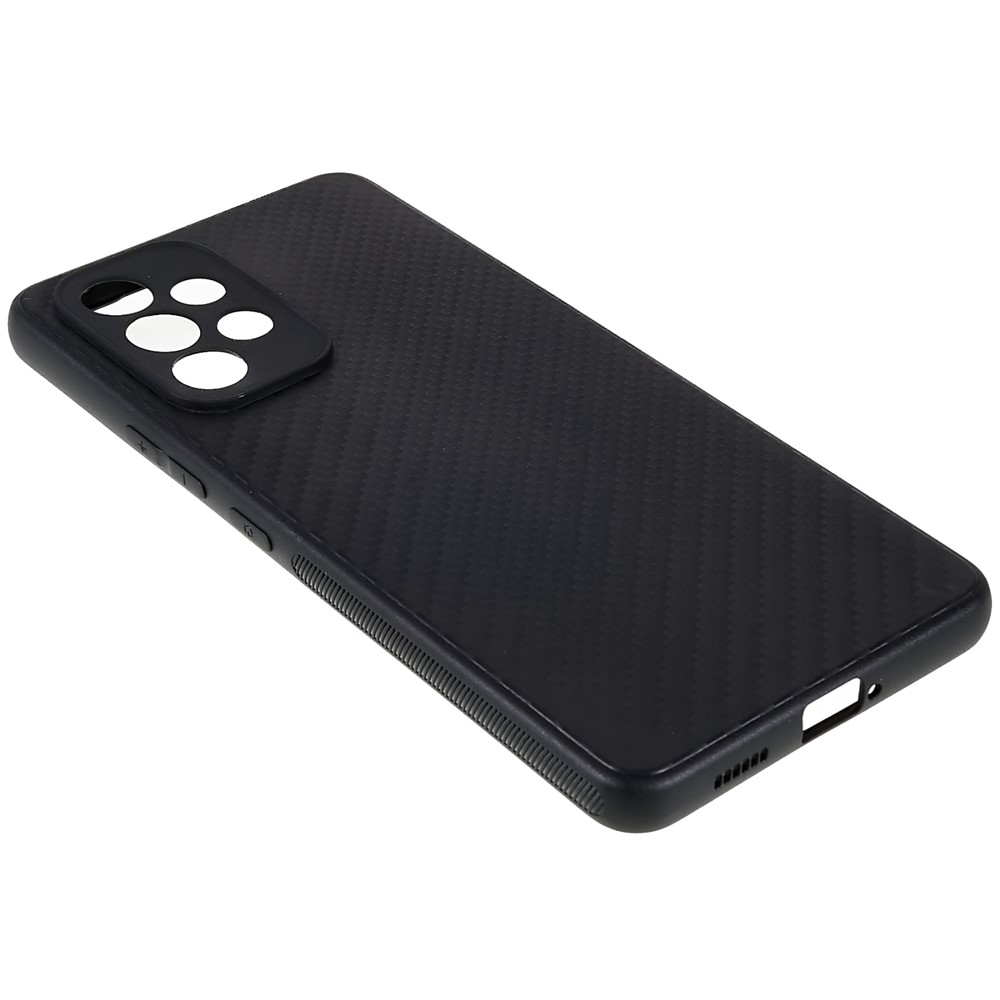 For Samsung Galaxy A53 5G Drop Protection Phone Case Anti-Scratch Carbon Fiber Texture TPU Thin Protective Cover-4