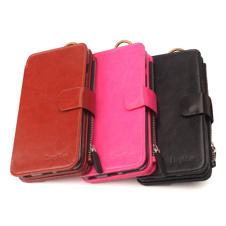 2 in 1 Multi-slot Wallet Crazy Horse Leather Cover for Samsung Galaxy S7 G930 - Black-7