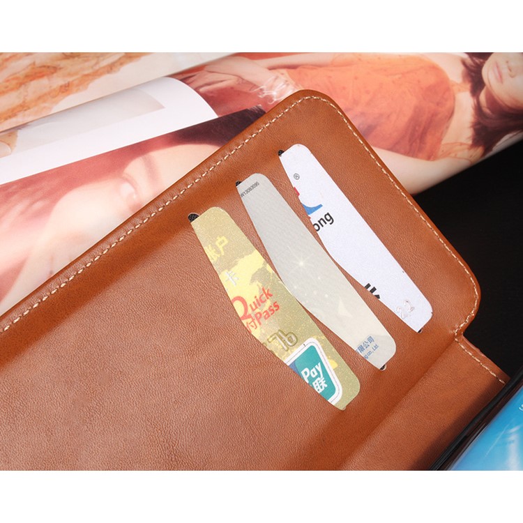 Multi-slot 2 in 1 Zipper Wallet Leather Cover for Samsung Galaxy S6 edge G925-19