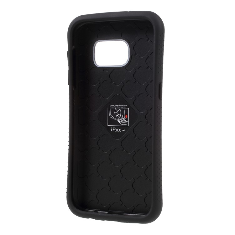 IFACE MALL Mosaic PC + TPU Hybrid Case for Samsung Galaxy S7 SM-G930 - Black-5