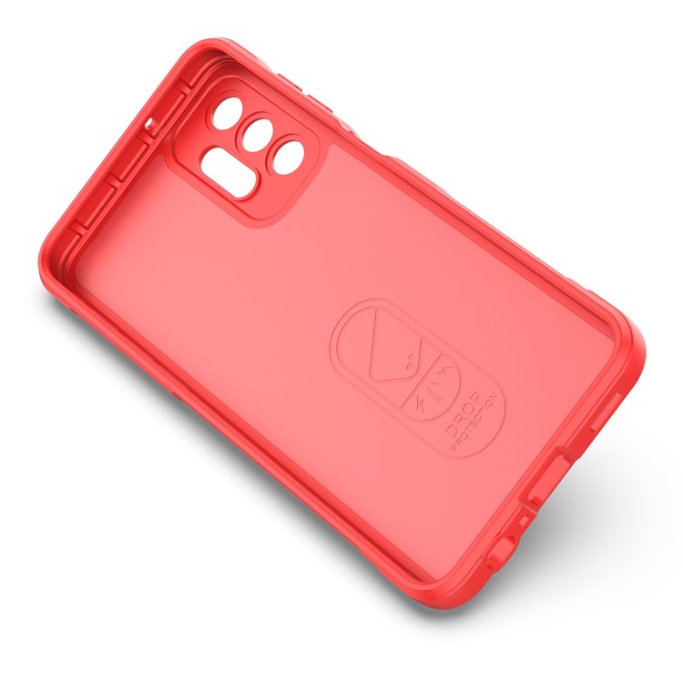 Para Samsung Galaxy A13 4g, Una Caja Protectora de Teléfono Resistente a la Tpu, Cubierta Del Teléfono Con Resistencia Del Teléfono. - Rojo-3