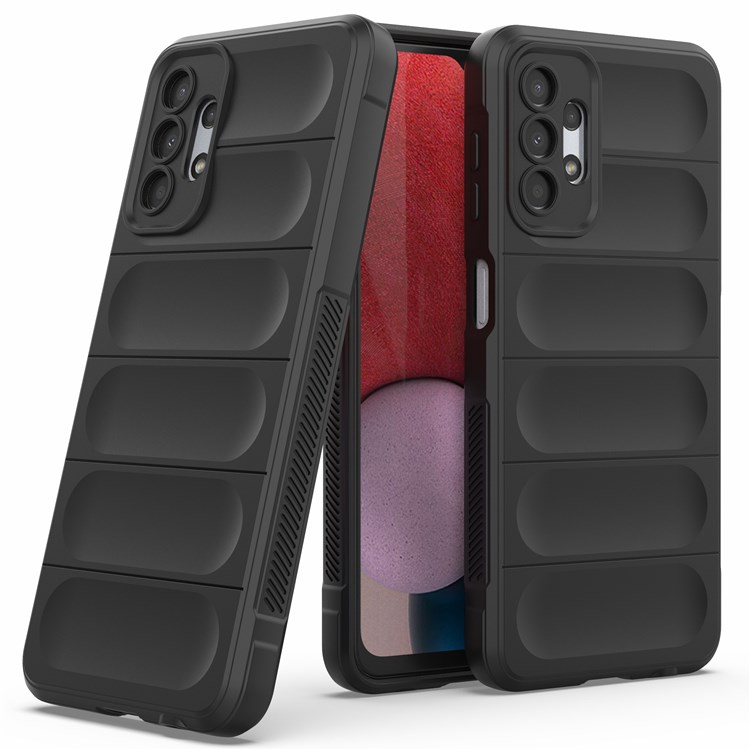 Para Samsung Galaxy A13 4g, Una Caja Protectora de Teléfono Resistente a la Tpu, Cubierta Del Teléfono Con Resistencia Del Teléfono. - Gris Oscuro-2