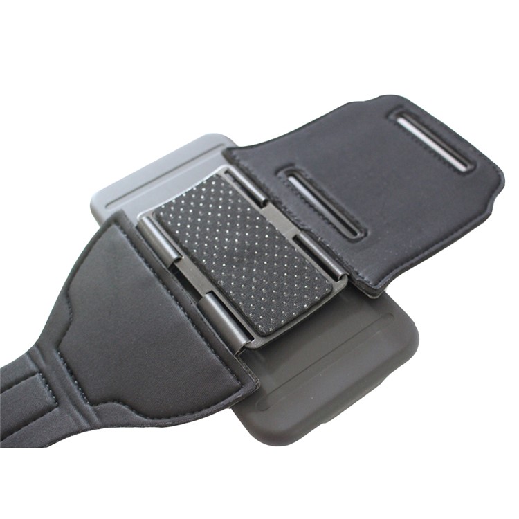 Shockproof PC + Silicone Armband Case with Kickstand for Samsung Galaxy S6 edge+ G928-5