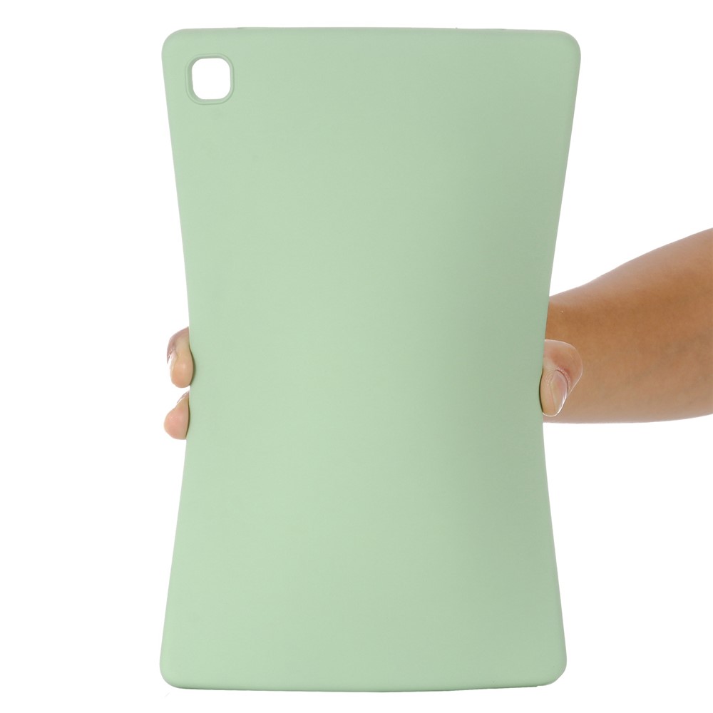 For Samsung Galaxy Tab A7 10.4 (2020) Liquid Silicone Drop-proof Tablet Case Protective Cover - Green-7