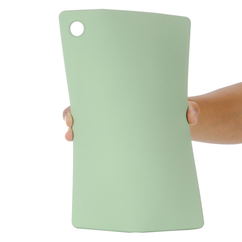 Liquid Silicone Tablet Cover for Samsung Galaxy Tab A8 10.5 (2021), Shockproof Microfiber Lining Slim Tablet Case - Green-7