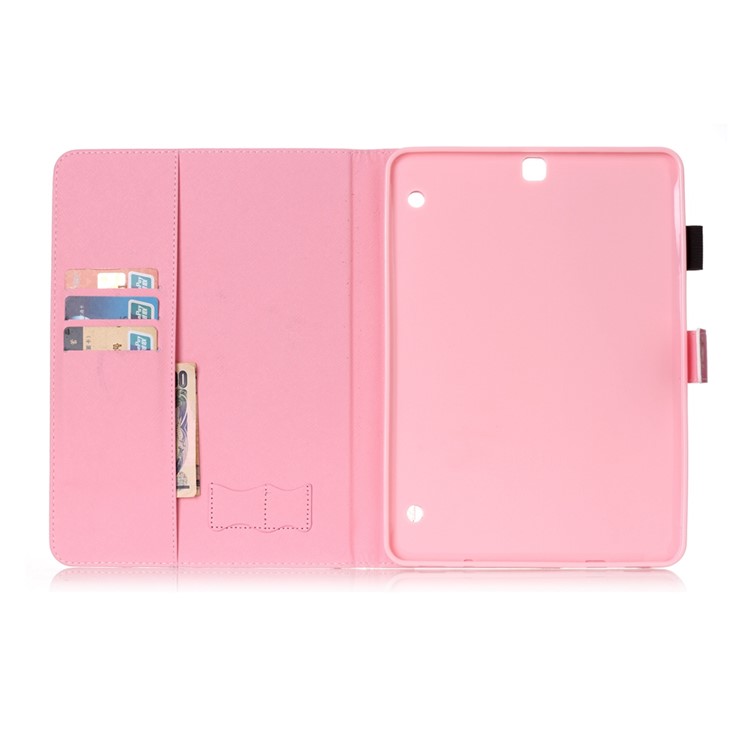 Patterned Wallet Stand Leather Smart Case for Samsung Galaxy Tab S2 9.7 T810 T815 - Mandala Flowers-7