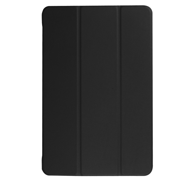 Tri-fold Stand Smart Leather Case for Samsung Galaxy Tab A 10.1 (2016) with S Pen P580 - Black-2