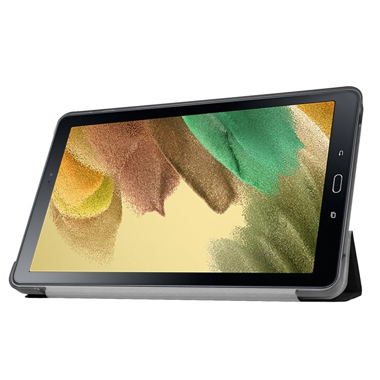 Tri-fold Stand Smart Leather Case for Samsung Galaxy Tab A 10.1 (2016) with S Pen P580 - Black-5