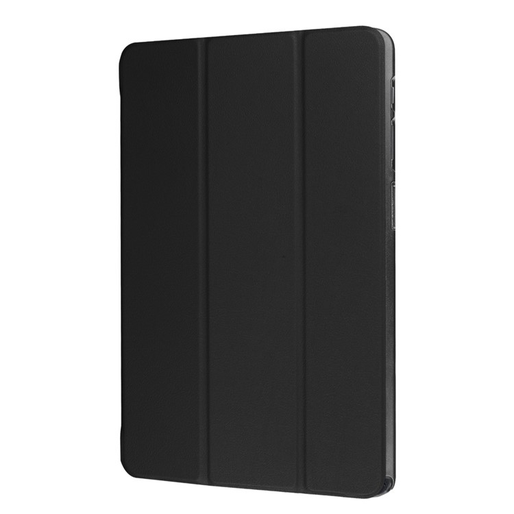 Tri-fold Stand Smart Leather Case for Samsung Galaxy Tab A 10.1 (2016) with S Pen P580 - Black-7