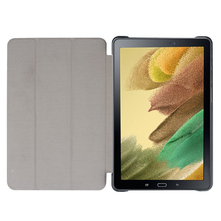 Tri-fold Stand Smart Leather Case for Samsung Galaxy Tab A 10.1 (2016) with S Pen P580 - Black-8