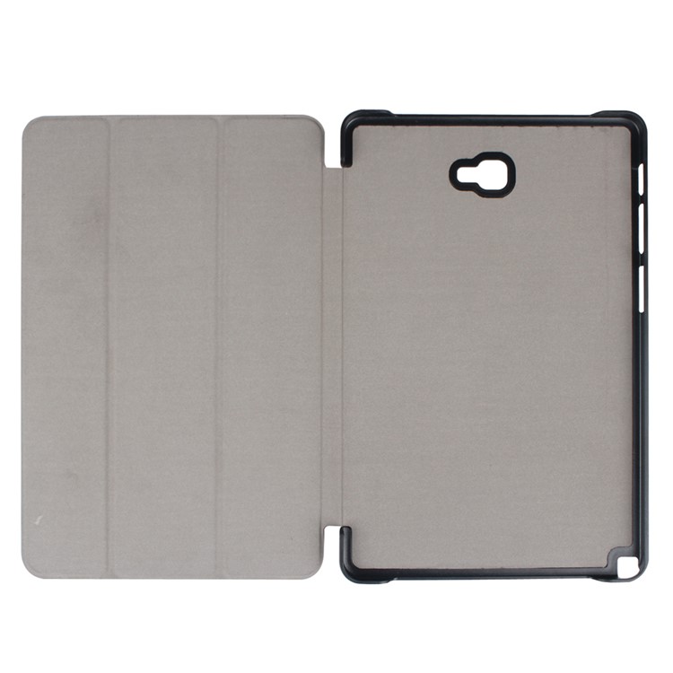 Tri-fold Stand Smart Leather Case for Samsung Galaxy Tab A 10.1 (2016) with S Pen P580 - Black-9