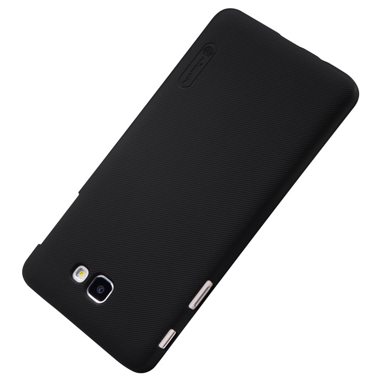 NILLKIN Super Frosted Shield Hard Case for Samsung Galaxy On7 (2016) / J7 Prime + Screen Film - Black-3