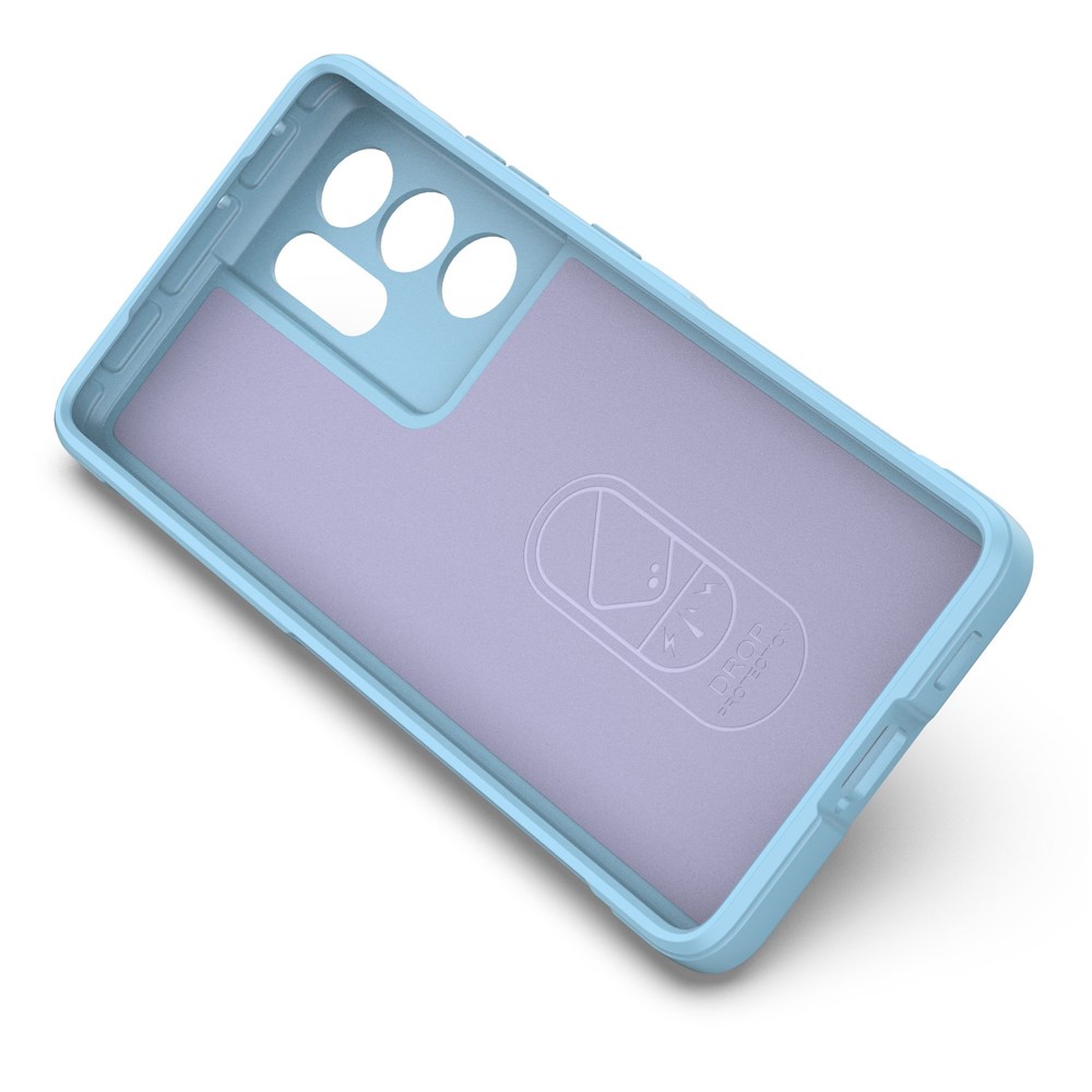 Rugged Phone Case for Samsung Galaxy S21 Ultra 5G, Anti-drop Protection Precise Cutout TPU Cover - Baby Blue-2