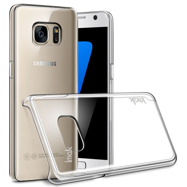 IMAK Scratch-resistant Crystal Clear Case II Hard Cover for Samsung Galaxy S7 G930-4